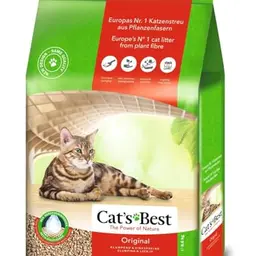 Cat’s Best Original Katzenstreu, 100% pflanzlich, hohe Saugfähigkeit, 8,6 kg/20 l