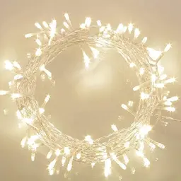 Koopower 100 LED Lichterkette Batteriebetrieben Warmweiß mit Timer – 8 Modi, 11m, IP65 Wasserdicht für Weihnachten und Hochzeiten