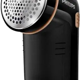 Philips Fusselentferner für alle Kleidungsstücke, batteriebetrieben, schwarz-Gold (GC026/80)