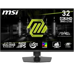 MSI MAG 322URDF E16 32-Zoll 4K UHD Gaming-Monitor mit Rapid IPS und Eye Care