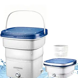 Faltbare Mini Waschmaschine bis 1,5 kg - ideal für Reisen und Camping