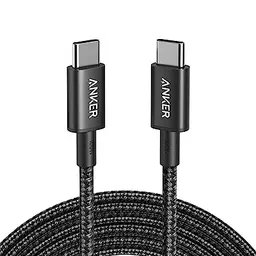 Anker USB C Kabel 100W - 3m Ladekabel für iPhone, MacBook, Galaxy und mehr (Schwarz)