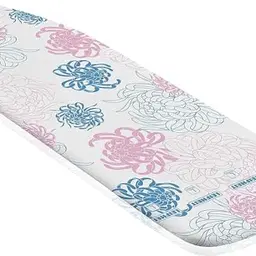 Leifheit Bügelbrettbezug Cotton Classic S, für Dampfbügeleisen, passend für Bügelflächen bis 112 x 34 cm