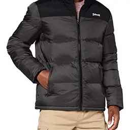 Schott NYC Unisex Utah Jacke, Anthrazit, Größe XS
