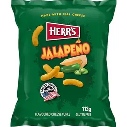 Herr's Käseflips Jalapeño - 113 g