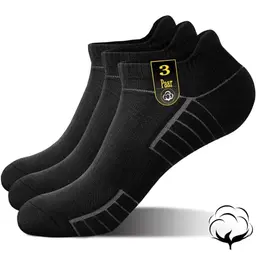 Cevapro Sportsocken für Herren und Damen – Atmungsaktive Sneaker Socken mit Knöchelstütze und gepolsterter Frotteesohle