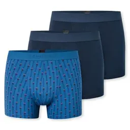 Schiesser Herren 3er Pack Boxershorts aus Bio Baumwolle