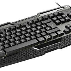 snakebyte PC Gaming Tastatur - USB, 19 Tasten, Anti-Ghosting, LED-Hintergrundbeleuchtung, QWERTZ - DE Layout