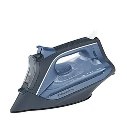 Rowenta Express Steam Dampfbügeleisen - 2500 Watt, Dampfstoß 160 g/Min., Eco Funktion, Tropfstopp, dunkelblau/hellblau
