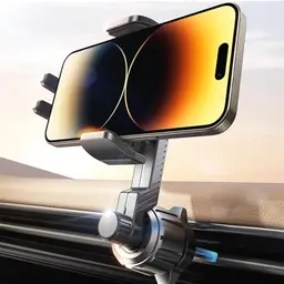 LISEN Handyhalterung für Auto mit Hakenclip & Verlängerungsarm – für iPhone und Samsung Smartphones