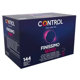 CONTROLO FINISSIMO SENSO Naturlatex-Kondome Dünn - 144 Stück