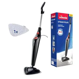 Vileda Steam Plus Dampfreiniger – Hygienische Bodenreinigung für alle Böden und Teppiche