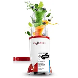 GOURMETmaxx Mr. Magic Mixer | Smoothie Maker - Standmixer mit Mixbecher & Deckel | Blender für Shakes & Smoothies