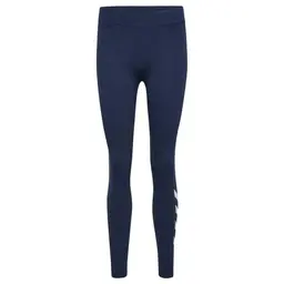 hummel HML PULSE LOGO MW TIGHTS Dress blau melange XS