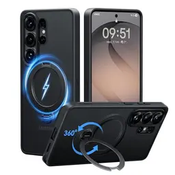 CASEKOO Schutzhülle für Samsung Galaxy S26 Ultra mit 360° Magnetständer, militärischer Schutz, kompatibel mit MagSafe