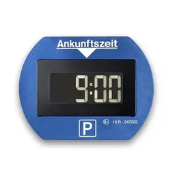 Needit Parkscheibe Park Lite I Automatische digitale Parkuhr mit 2 Displays, langlebig und zuverlässig
