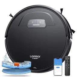 Saugroboter mit Wischfunktion, 3-in-1, 180 Min. Laufzeit, ideal für Tierhaare, Teppich & Hartboden, kompatibel mit Alexa