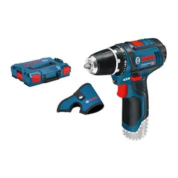 Bosch Professional 12V Akku-Bohrschrauber GSR 12V-15 inkl. 2x Einlage und L-BOXX