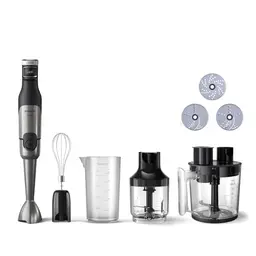 Philips 5000-Serie Stabmixer mit Zerkleinerer und Schneebesen - 1200W, stufenlose Geschwindigkeitseinstellung