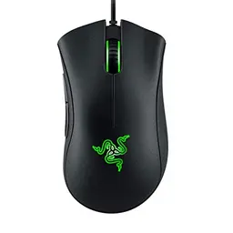 Razer DeathAdder Essential Gaming-Maus - Ergonomisch, kabelgebunden, 6400 DPI, 5 programmierbare Tasten, Schwarz