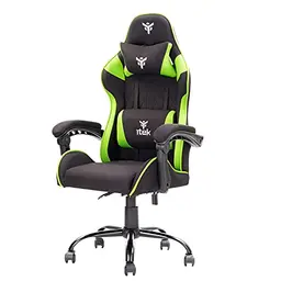 iTek Rhombus FF10 Gaming Chair, Schwarz-Grün