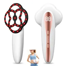 Anti-Cellulite Massagegerät mit 3 Modi, 15 Stufen, Wärmefunktion für Bauch, Arme, Beine & Gesäß
