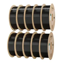 eSUN 10KG PLA Basic Filament, 1.75 mm, Schwarz