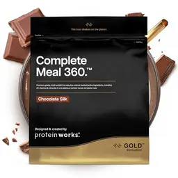 Protein Works Complete Meal 360 - Mahlzeitenersatz Shake, High Protein, Chocolate Silk, 10 Portionen, 1kg