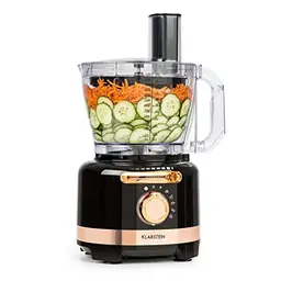 Klarstein Luca Multifunktionsmixer, 1000 Watt, 6 Modi, 3 Liter, BPA-frei, Schwarz
