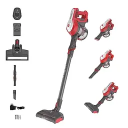 Hoover H-Free 100 Akku-Staubsauger - kabellos, LED-Licht, XL Staubbehälter, 40 Min. Laufzeit, mit Fugendüse & Staubbürste