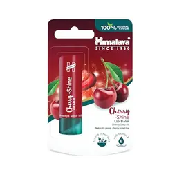 Himalaya Cherry Shine Lippenbalsam mit Kirschkernöl | Natürlich glänzendes Finish | 4,5 g