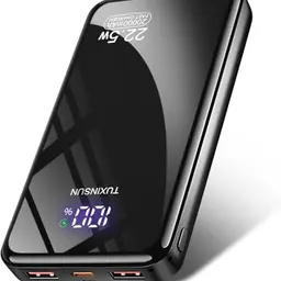 Power Bank 20000 mAh - Portable Charger for Smartphones & Smartwatches with Fast Charging