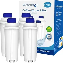 Waterdrop Kaffeefilter kompatibel mit De'Longhi® Magnifica® S, Eletta® Explorer, Dinamica® und ECAM-Series (4 Stück)