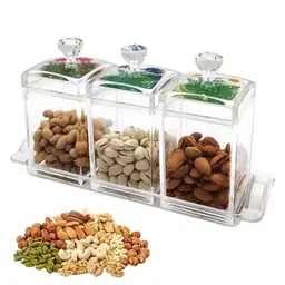 BSDLZCH 3er Set 500ml luftdichte Aufbewahrungsgläser - Ideal für Küche, Bad und Büro