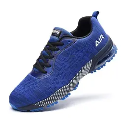 Herren-Laufschuhe, atmungsaktiv & leicht, Fitness- und Outdoorschuhe, dunkelblau, Gr. 43.5 EU