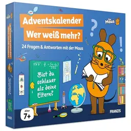 FRANZIS Die Maus Adventskalender: 24 Fragen & Antworten