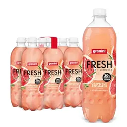 granini FRESH Grapefruit-Rosmarin (6 x 0,75l) - Erfrischungsgetränk mit echtem Fruchtgeschmack, kalorienarm und vegan