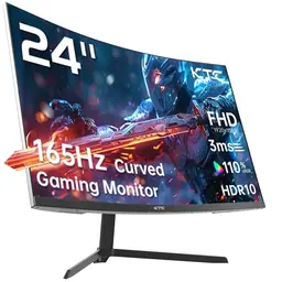 KTC 24 Zoll Curved Gaming Monitor – 165Hz, FreeSync & G-Sync, HDR10