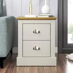 Galano Sofia Nachttisch - Modernes Design - Hellgrau
