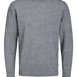 JACK & JONES Herren Pullover Jjebasic Knit Crew Neck, Navy Blazer, Größe L
