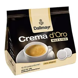 Dallmayr Crema d'Oro Mild Pads (16 Stück)