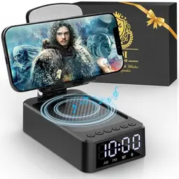 ZOOI Bluetooth Lautsprecher mit Handyständer – Geschenk für Männer, Papa, Geburtstags- oder Adventskalender-Gadget