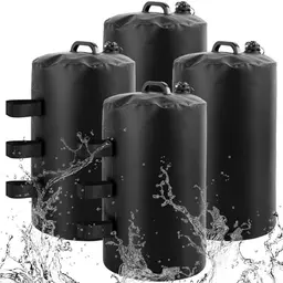 HEKOBAG 4er Set Pavillon Gewichte - Wasser- und Sandsäcke für Stabilität im Freien
