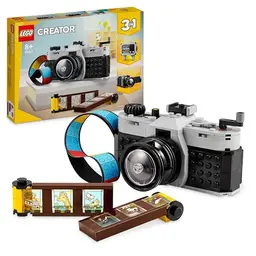 LEGO Creator 3in1 Retro Kamera Spielzeug für Kinder ab 8 Jahren