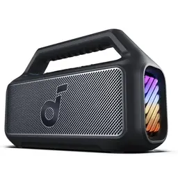 Anker Soundcore Boom 2 Outdoor-Lautsprecher, 80W, IPX7 wasserdicht, 24h Akkulaufzeit, mobiler Bluetooth-Speaker für Camping & Garten