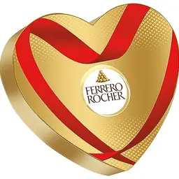Ferrero Rocher Herz – Knusprige Nuss-Pralinen in dekorativer Schachtel – 125 g