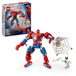 LEGO Marvel Spider-Man Mech vs. Anti-Venom - Bauset mit 2 Minifiguren für Kinder ab 6 Jahren