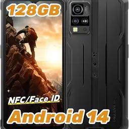 Blackview BV4800 Pro Outdoor Handy, 12GB RAM + 128GB Speicher, 6.56" HD Display, IP69K, 16MP Kamera