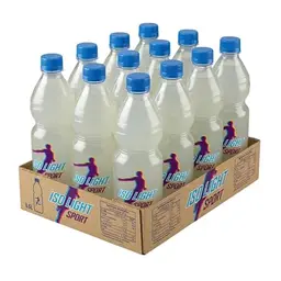 ISOLIGHT SPORT | Isotonisches Sportgetränk Grapefruit, 12 x 0,5 L PET-Flaschen