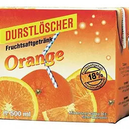 Durstlöscher Orange Fruchtsaft 500ml - 24er Pack